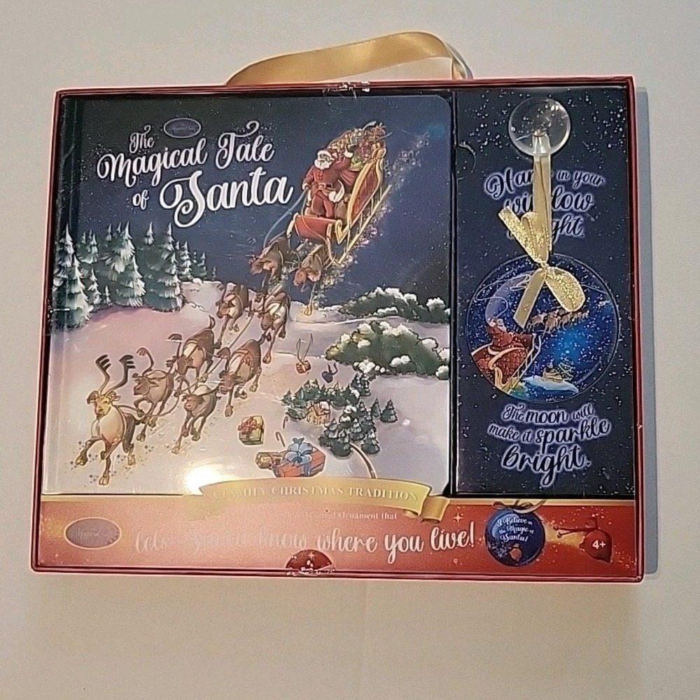 The Magical Tale of Santa- A Family Tradition for Christmas Eve Picture Book Orn